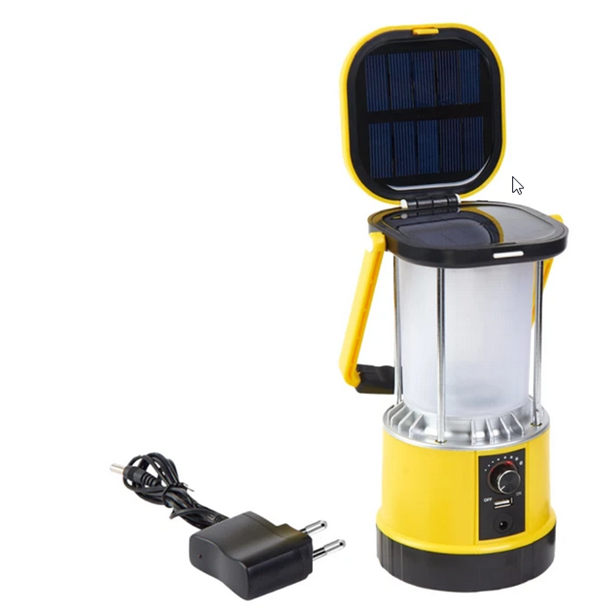 LANTERN solar, 2.2W, panel + charger