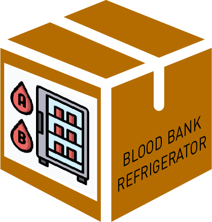 (mod hospital pharmacy) BLOOD BANK REFRIGERATOR