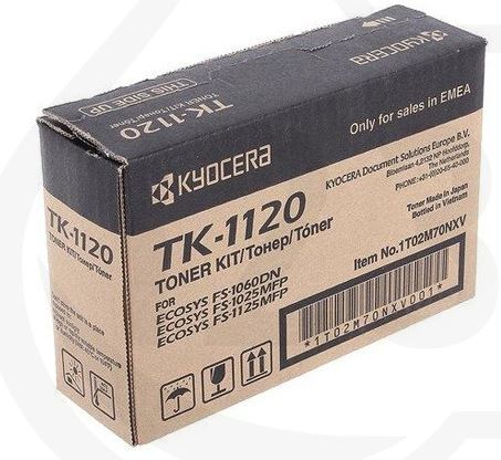 (Kyocera Ecosys FS-1025 MFP) CARTOUCHE TONER (TK-1120) noir