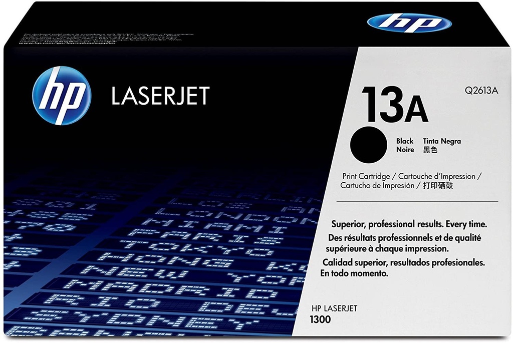 (HP LJ 1300) CARTOUCHE TONER (13A) noire