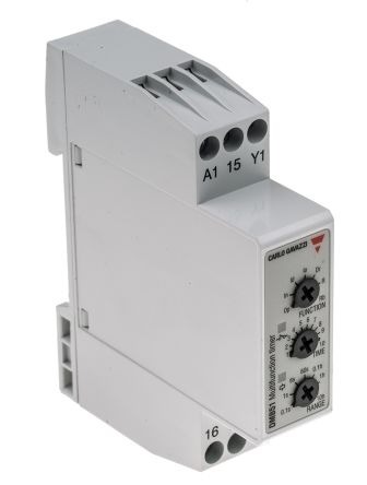 TIME DELAY RELAY (DMB51CM24) 24-240VAC,24V, 2cont., DIN rail