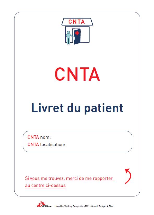 PATIENT BOOKLET AMBULATORY THERAPEUTIC FEEDING, French