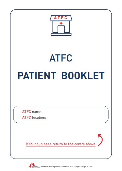 PATIENT BOOKLET AMBULATORY THERAPEUTIC FEEDING, English