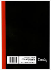 REGISTRE, A4, T2, cartonné, 200 pages