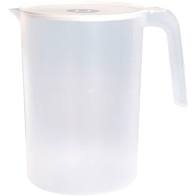 JUG, plastic, 2l, non-graduated