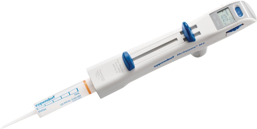 PIPETTE DISPENSER (Multipette M4 Eppendorf) + wall support