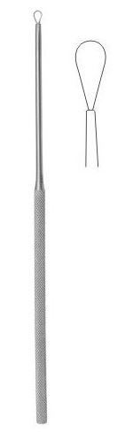 CURETTE ENDAURALE, Billeau, 3x5mm, 15 cm 62-14-02