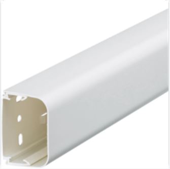 (airco) TRUNKING, PVC, 65x50mm, white, length 2m