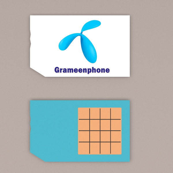 CARTE SIM, pour réseau GrameenPhone