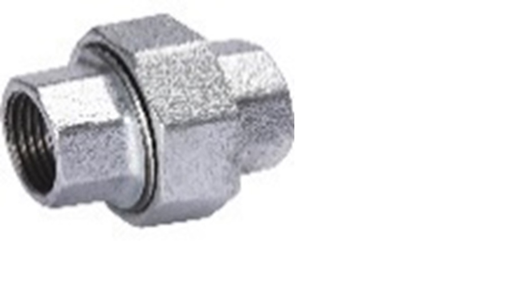 CONNECTOR COUPLING union, threaded, galvanized, Ø 1"½, FxF