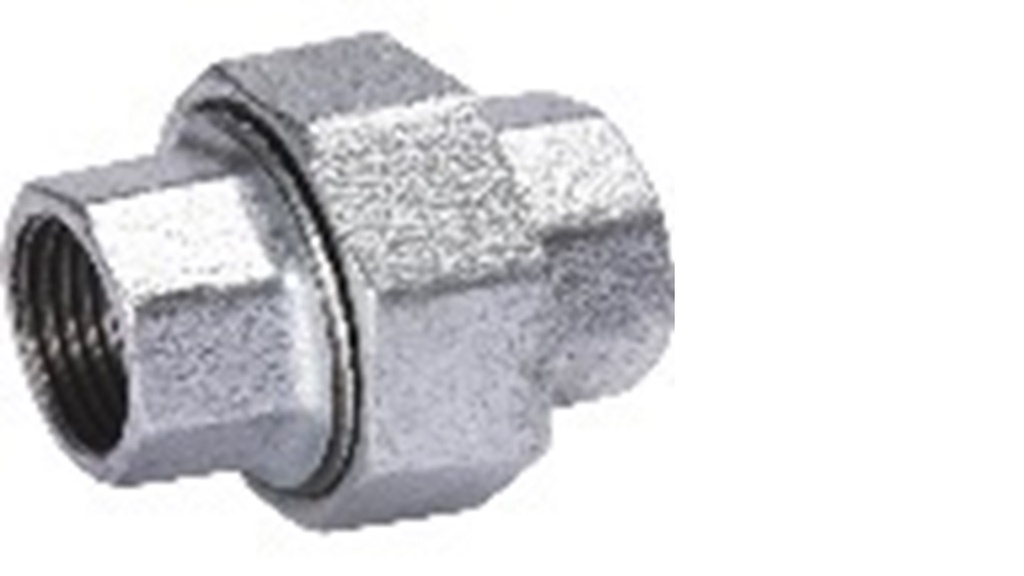 CONNECTOR COUPLING union, threaded, galvanized, Ø 1", FxF