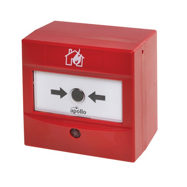 CALL POINT manual, wall mount, for fire alarm system