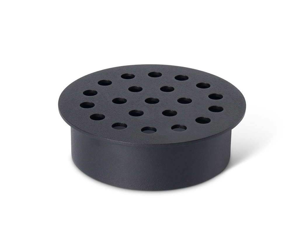 DRAIN CAP to glue, PVC, Ø 2"½, female, perforated