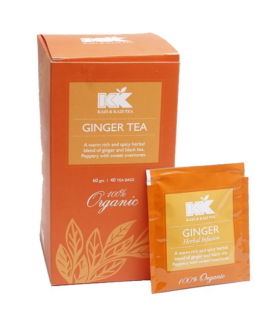 GINGER TEA, 50 sachets, box