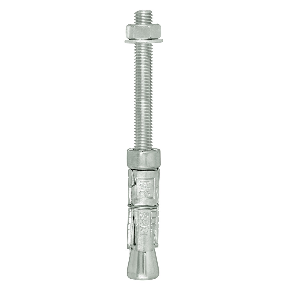 RAWL BOLT, galvanised steel, M10