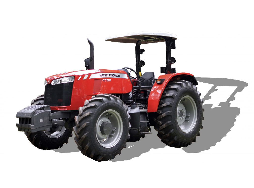 TRACTEUR (Massey Ferguson MF4708-4) B2HP, 4X4