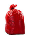 REFUSE BAG, 60l, 65μm, red