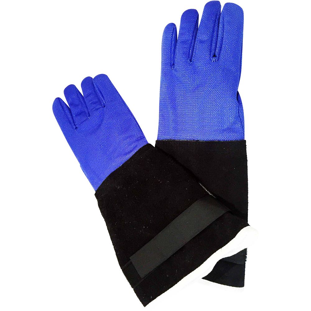 GANTS cryogeniques -196°C, manch. en cuir, taille 11, paire