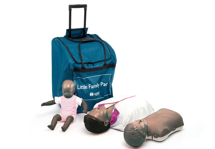 LITTLE FAMILY PACK, age spec. CPR, brown (Laerdal 126-03050)