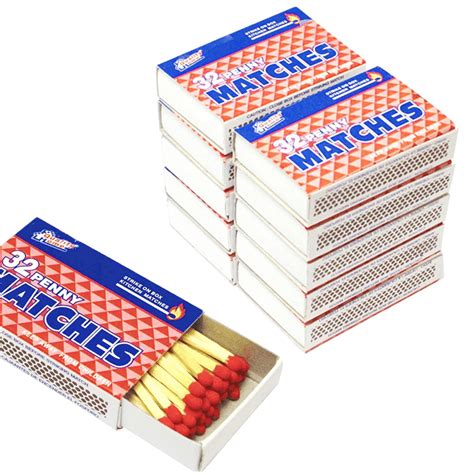MATCHES, pack of 10 boxes