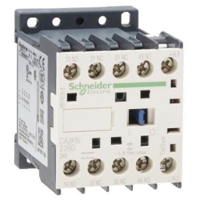 CONTACTOR auxiliary (TeSys) 24Vcc, 10A, 2NO+2NF