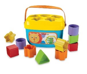 BUILDING BLOCKS, shape sorter, plastic