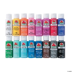 ACRYLIC PAINT, set of different colours