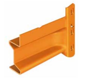 (Mecalux M7) BEAM, ZE-55 profile, 1900mm, epoxy, orange