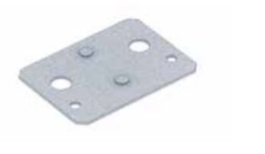 (Mecalux M7) PLAQUE DE NIVELLEMENT, 1mm, pour pied M7515