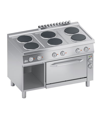 STOVE electrical, 1500W, 6 plates + oven