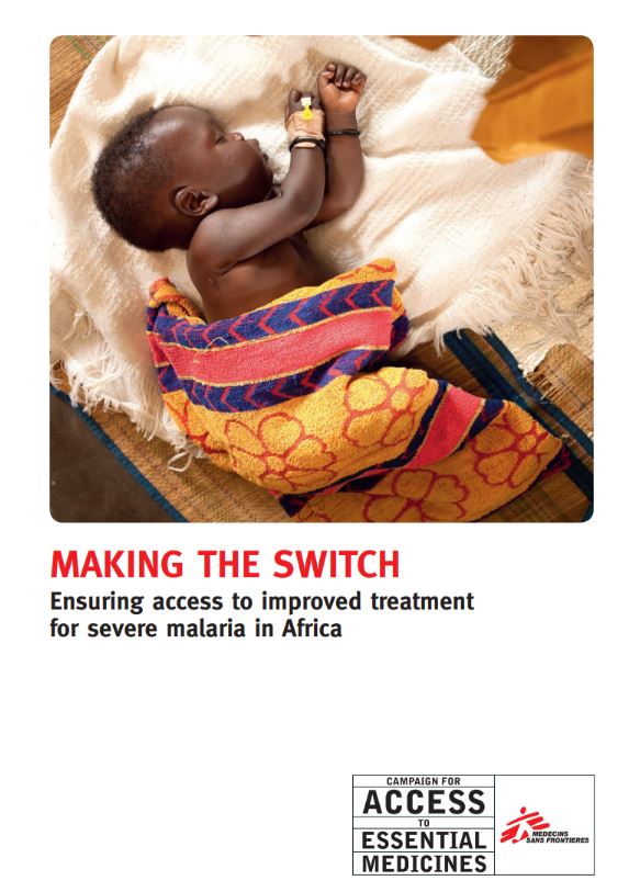 Ensuring access to improved treatment fr severe malaria...