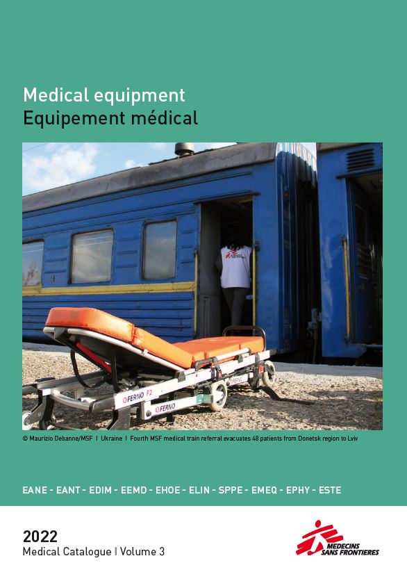 Medical catalogue, vol. 3, medical equipment, En/Fr, A4