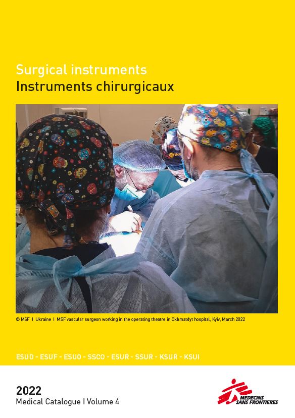 Medical catalogue, vol. 4, surgical instruments, En/Fr, A4