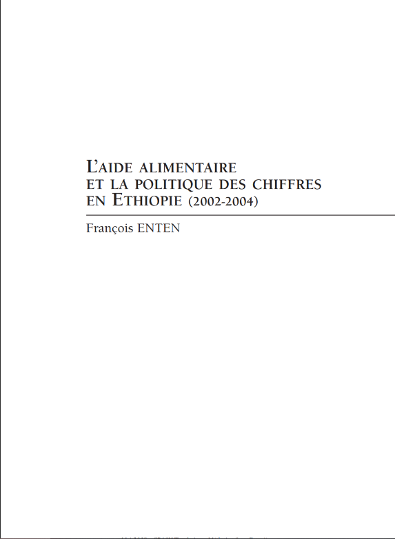L?Aide alimentaire et pol. ds chiffres..Ethiopie (2002-2004)