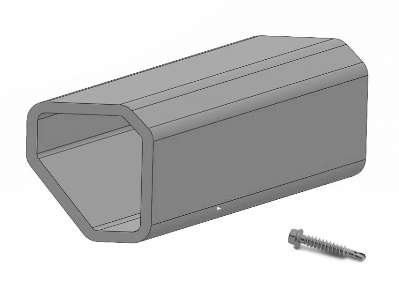 (K2 System) RAIL CONNECTOR SET (2001627) SingleRail 63