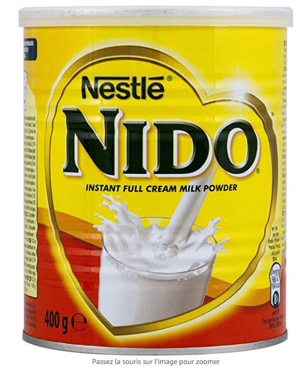 MILK powder, 400g, tin