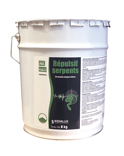 REPULSIF SERPENTS granules (Geraniol) 0,33%, pot de 8kg