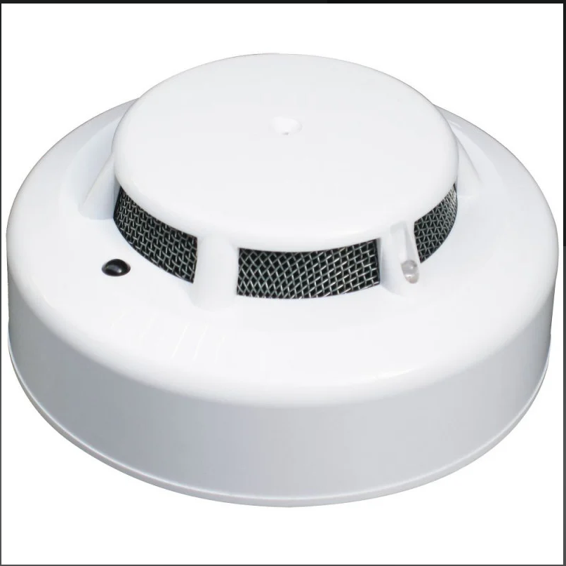 (Type 1) DETECTEUR OPTIQUE DE FUMEE FILAIRE + socle