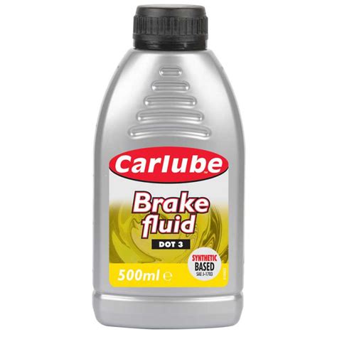 BRAKE FLUID, 500ml, DOT3, can