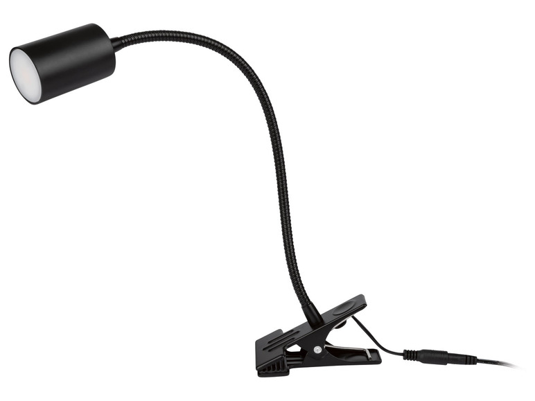 LAMPE de bureau LED, fixation etau