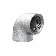 ELBOW COUPLING 90° threaded, galvanized, ¾", FxF