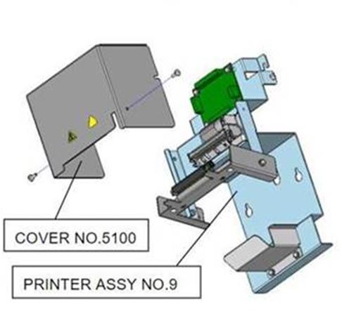 (HA Sysmex XP300) PRINTER KIT,f.replacement NO.494, BL655098