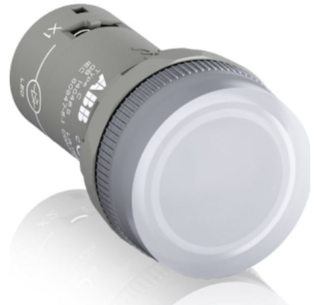 VOYANT LUMINEUX (ABB CL2-523C) 230V, Ø22, LED blanc