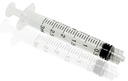 SYRINGE, Luer-lock, 3 ml, s.u.