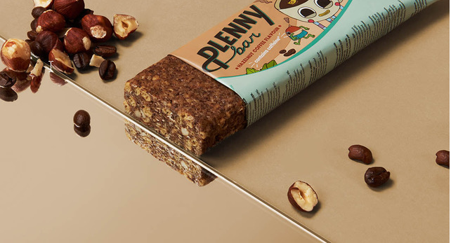 DEHYDRATED MEAL (Plenny Bar) hazelnut-coffee, 100g, 400kcal