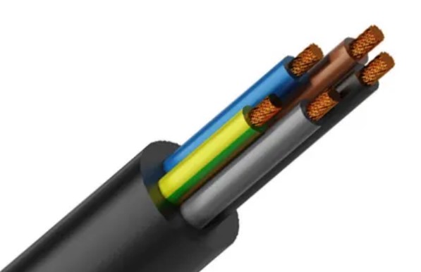 CABLE flexible, rubber, 5G35mm², per metre