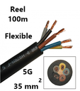 CABLE souple, caoutchouc, 5G35mm², le mètre