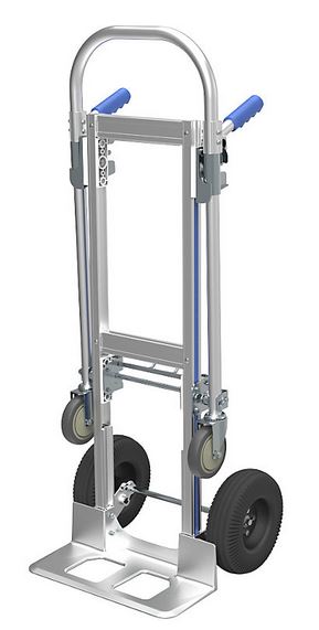 SACK-PLATFORM TROLLEY, 2 pos., 200kg, footplate 460x230mm