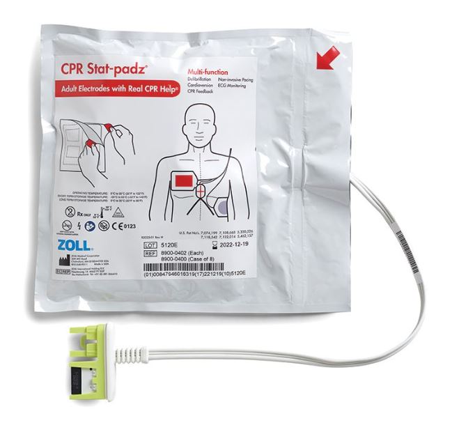 (défibr.AED Pro) ELECTRODE CPR Stat-Padz,adhés.,adulte,paire