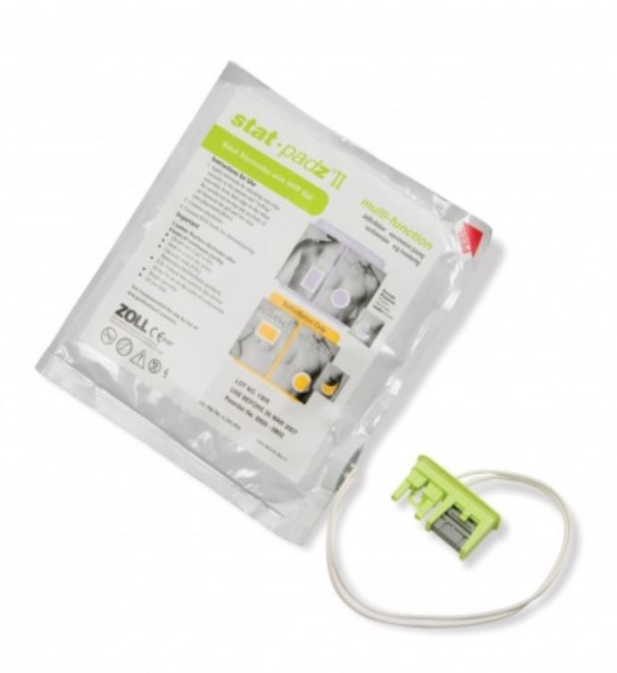 (defibr.AED Pro) ELECTRODE Stat-Padz II, adhes.,adult,pair